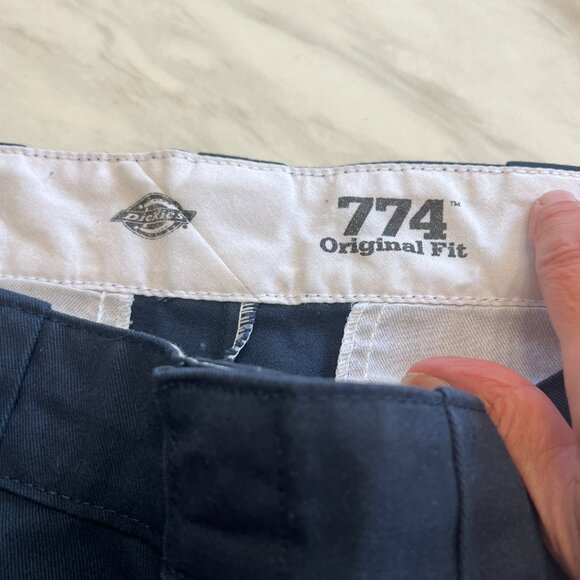 Dickies 774 Original Fit Women's Work Pants in Dark Navy Small - Picture 7 of 13